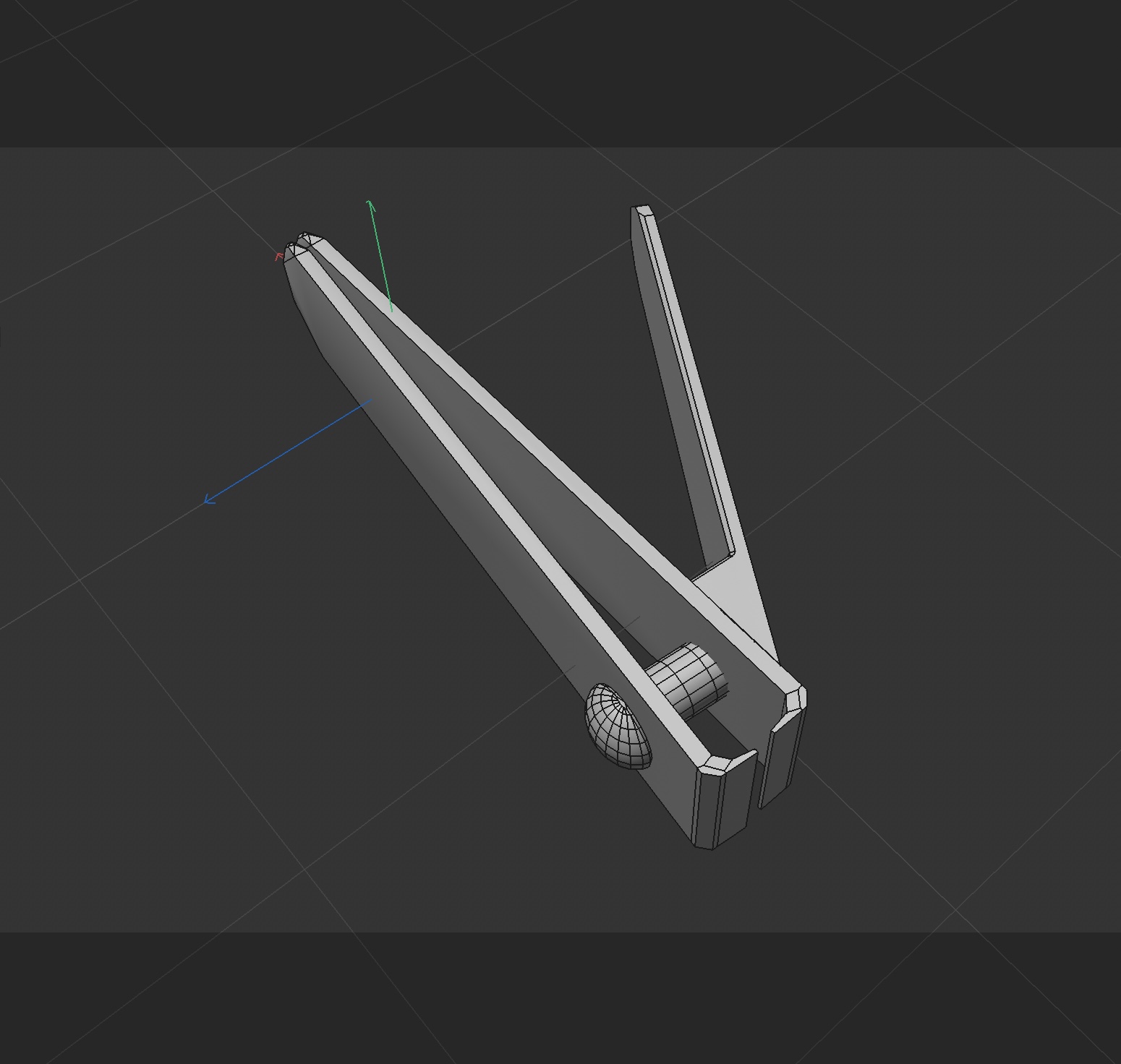 I refined the overall shape and smoothed the connection areas.